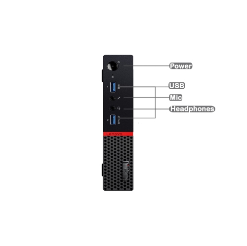 Refurbished - LENOVO M700 TINY Intel Core i5-6400T 2.20 GHz, 16GB, 960GB SSD, Win 10 Pro