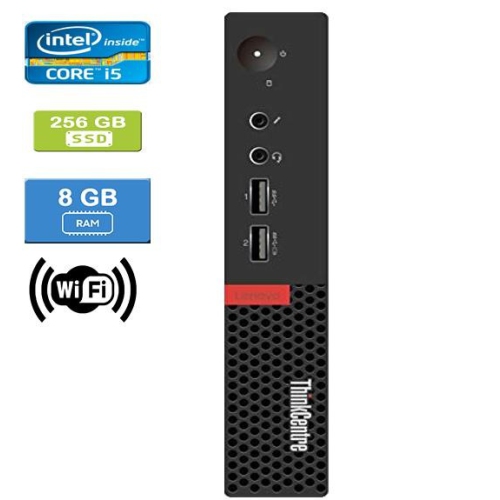 Refurbished - LENOVO M910 TINY Intel Core i5-6500T 2.50 GHz, 8GB, 256GB SSD, Win 10 Pro