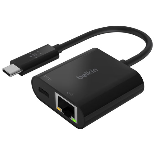 Adaptateur de chargement USB-C à Ethernet de Belkin