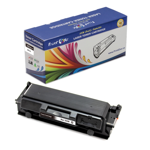 PRINTOXE® 106R03624 / 106R03623 Compatible 2 High Yield Toners 15,000 Pages Each for Xerox Phaser 3330 / WorkCentre 3335 / 3345