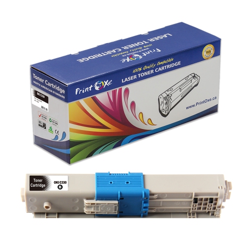 C330 Compatible Set of 4 Toner Cartridges for OKI 44469801 / 44469703 / 44469702 / 44469701 For Okidata C310 C330 C330dn C510 C530 C530dn MC361