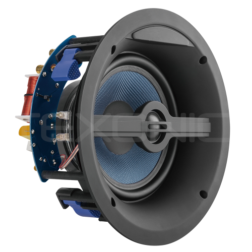 TEXONIC 6.5" In Ceiling Speakers | Frameless | Magnetic Grill