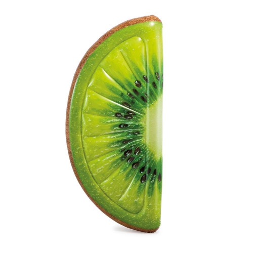 Intex - Giant Kiwi Slice Inflatable Pool Mattress, Green