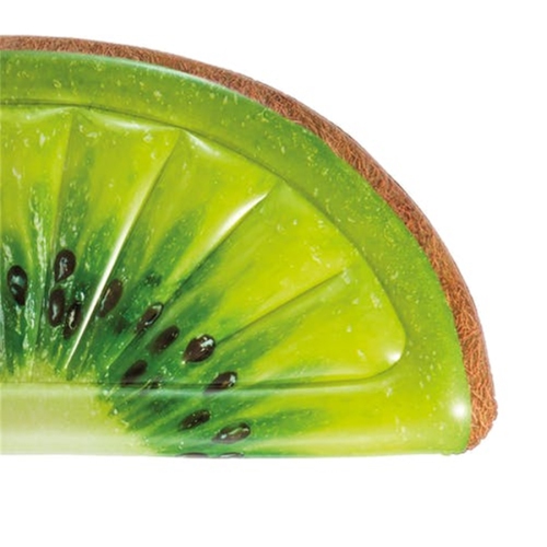 Intex - Giant Kiwi Slice Inflatable Pool Mattress, Green
