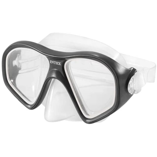 Intex - Reef Rider Dive Set, Mask and Snorkel, Black