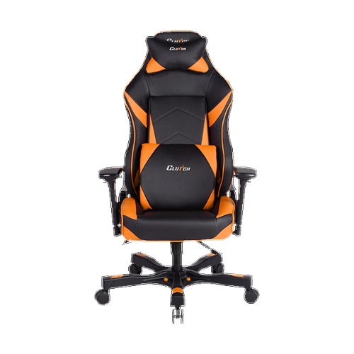 Clutch Chairz Shift Series Bravo Orange Mid-Sized Gaming Chair