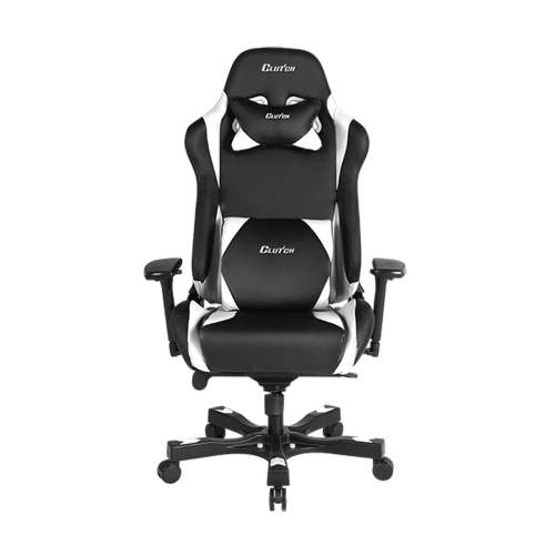 Clutch Chairz Throttle Series Alpha Black/White Premium Gaming Chair