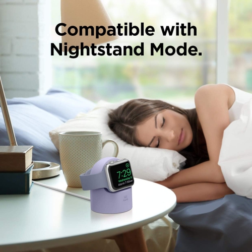 elago W2 Stand Designed for Apple Watch Stand Compatible with All Apple Watch Series and Night Stand Mode