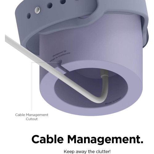 elago W2 Stand Designed for Apple Watch Stand Compatible with All Apple Watch Series and Night Stand Mode
