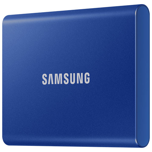Samsung T7 1TB USB 3.2 External Solid State Drive - Blue