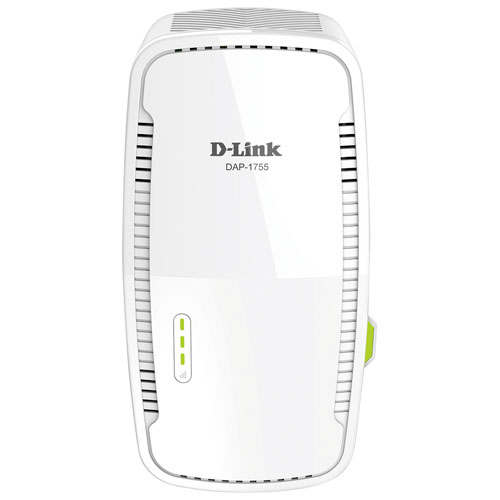 Prolongateur de portée Wi-Fi maillé bibande AC1750 de D-Link - Blanc