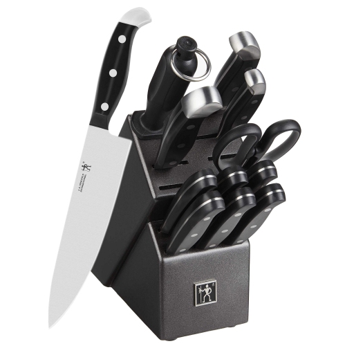 HENCKELS Statement 13 Piece Knife Block Set, Black