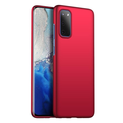 PANDACO Hard Shell Metallic Red Case for Samsung Galaxy S20+