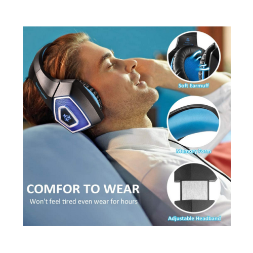 Gaming Headset for PS4 Xbox One PC Laptop Mac Nintendo Switch Games