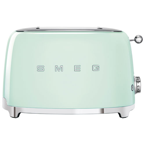 Smeg 50's Style Retro Toaster - 2-Slice - Pastel Green