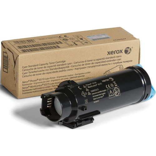 Xerox 106R03473 Original Cyan Toner Cartridge, for Phaser 6510, WorkCentre 6515