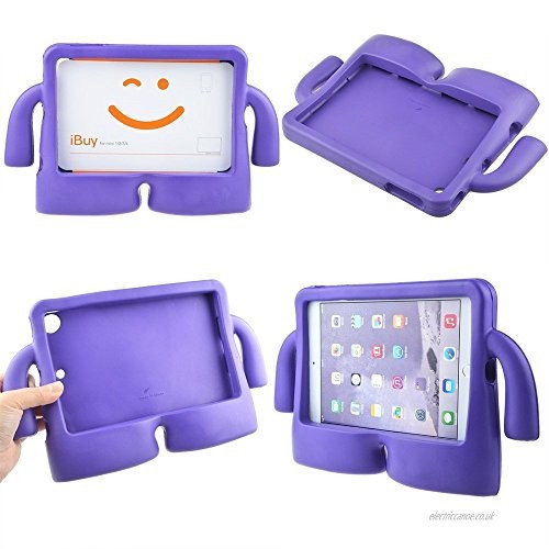 TopSave 3D Cute Cartoon Protection Shock Proof Drop-Proof Kids Case Cover for iPad Air3(2019)/Pro10.5/10.2,Purple