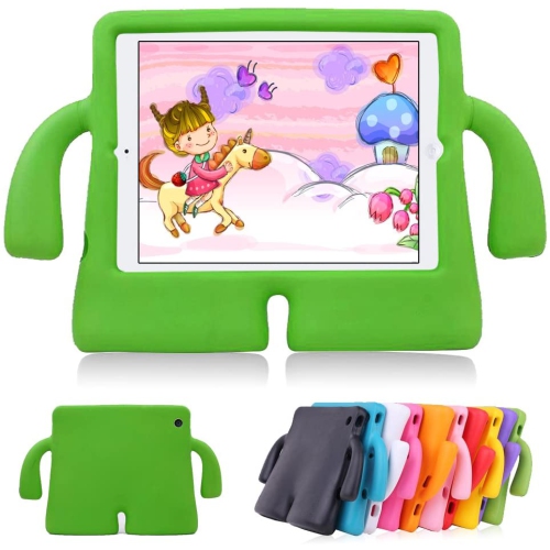 CC  Topsave 3D Cute Cartoon Protection Shock Proof Drop-Proof Kids Case Cover for Ipad Air3(2019)/pro10.5/10.2, Green