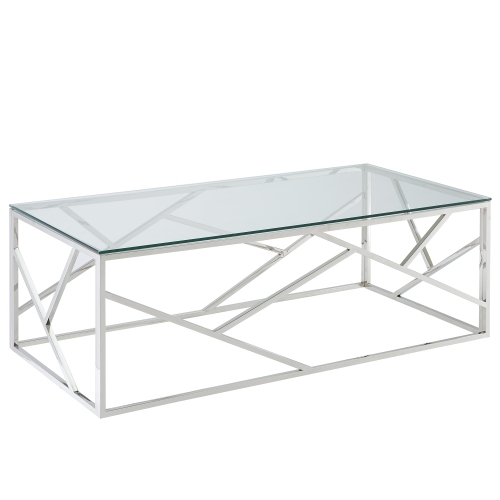 VIVA LIFESTYLE INC.  Furiture Coffee Table - In Silver