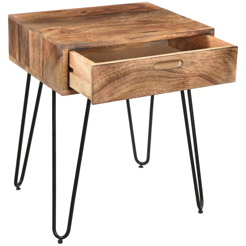 Viva Lifestyle Furiture ACCENT TABLE - NATURAL BURNT