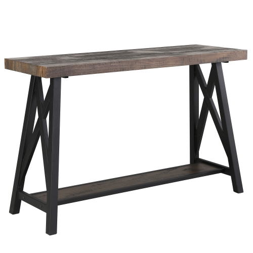 VIVA LIFESTYLE INC.  Furiture Console Table - Rustic Oak