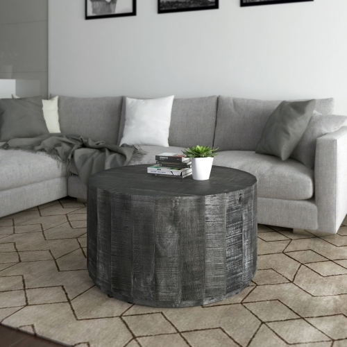 Viva Lifestyle Furiture COFFEE TABLE - DISTRESSED GREY