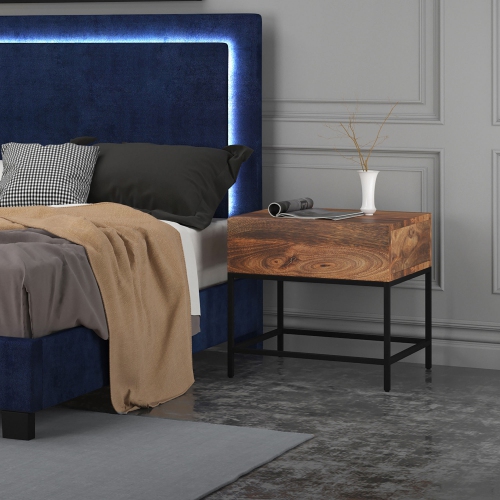 Viva Lifestyle Furiture ACCENT TABLE - NATURAL BURNT