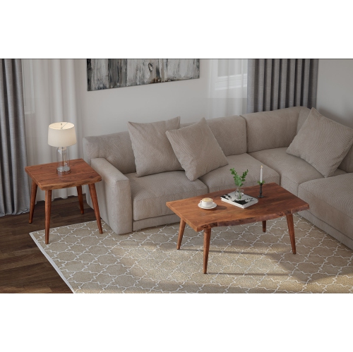 Viva Lifestyle Furiture COFFEE TABLE - WALNUT