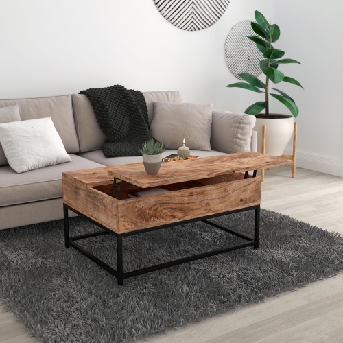 Viva Lifestyle Furiture LIFT-TOP COFFEE TABLE - TOP COFFEE TABLE