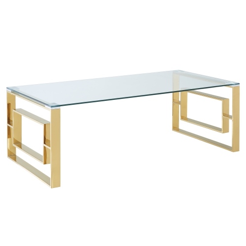 VIVA LIFESTYLE INC.  Furiture Coffee Table - In Gold