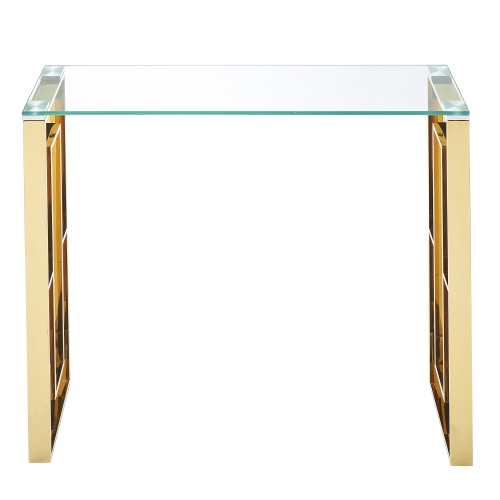 Viva Lifestyle Furiture CONSOLE/DESK - GOLD
