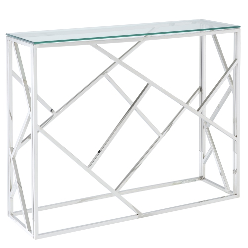 VIVA LIFESTYLE INC.  Furiture Console Table - In Silver