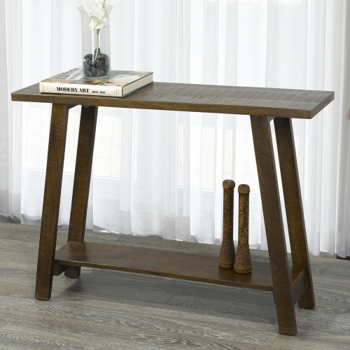 Viva Lifestyle Furiture CONSOLE TABLE - WALNUT