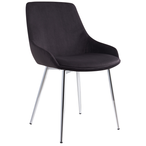 CHAISE D’APPOINT meublement de Viva Lifestyle, ENSEMBLE DE 2 - NOIR