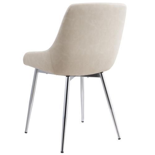 Viva Lifestyle Furiture SIDE CHAIR, SET OF 2 - IVORY