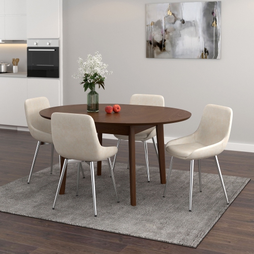 Viva Lifestyle Furiture SIDE CHAIR, SET OF 2 - IVORY