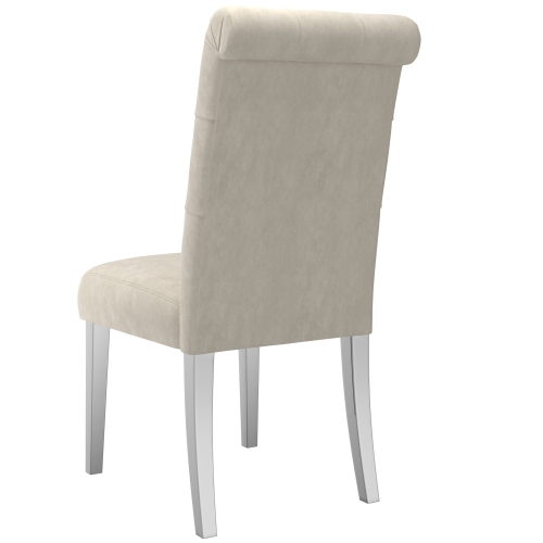 Viva Lifestyle Furiture SIDE CHAIR, SET OF 2 - BEIGE