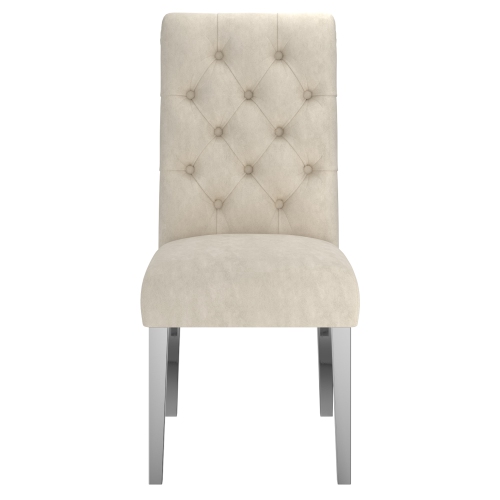 Viva Lifestyle Furiture SIDE CHAIR, SET OF 2 - BEIGE