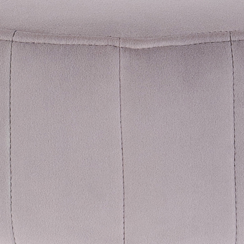 BANC de meublement de Viva Lifestyle - jambe GRIS/argent