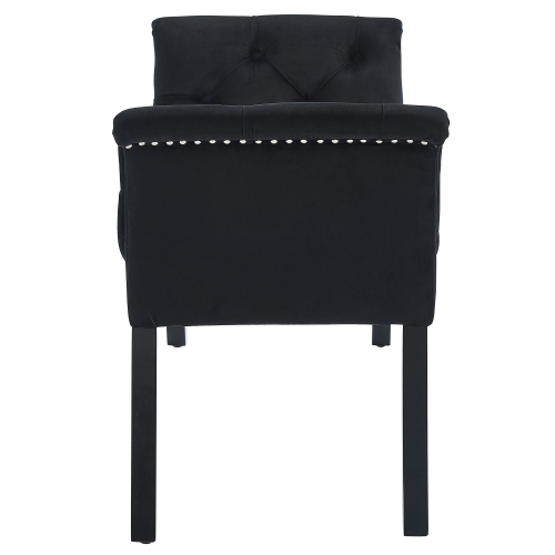 BANC de meublement de Viva Lifestyle - NOIR