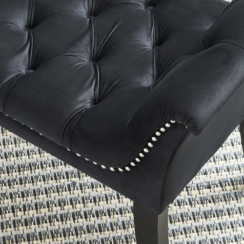 BANC de meublement de Viva Lifestyle - NOIR