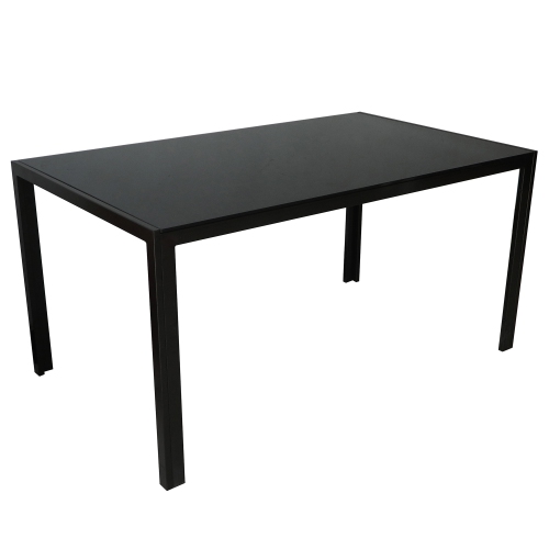 Viva Lifestyle Furiture RECTANGULAR DINING TABLE - BLACK