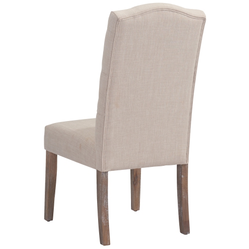 Viva Lifestyle Furiture SIDE CHAIR, SET OF 2 - BEIGE