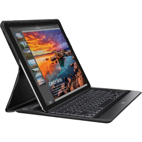 Remis à neuf - Étui-clavier rétroéclairé Create avec Smart de Logitech pour iPad Pro de 12,9&nbsp;po (génération 1ᵉʳ) - Noir (920-007824)