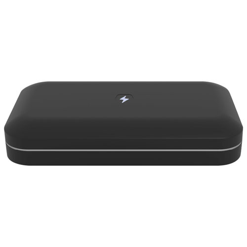 PhoneSoap 3 UV Sanitizer and Charger - Black
