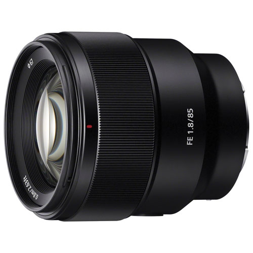 Téléobjectif principal moyen f/1.8 85 mm FE de Sony - Boîte ouverte