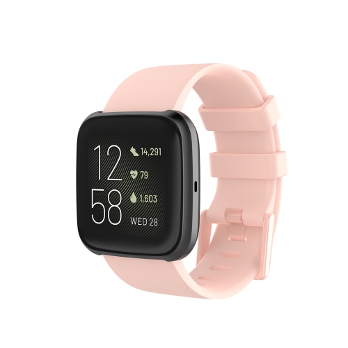 Fitbit versa sale pink band