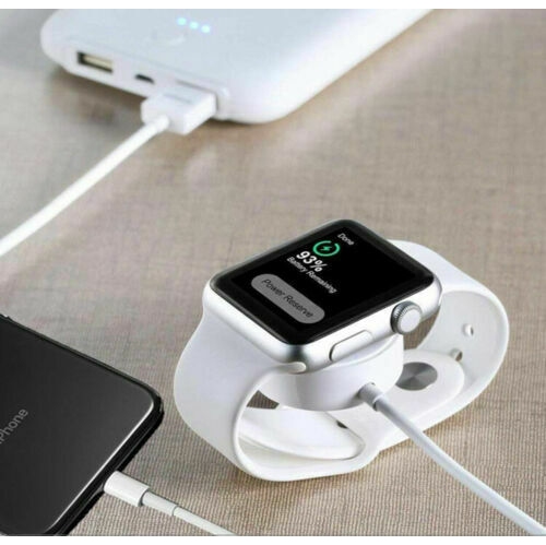 StrapsCo USB Combo 2-in-1 Charger for Apple iPhone & Apple Watch