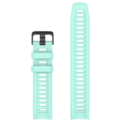 StrapsCo Silicone Rubber Band Strap for Garmin Instinct - Mint Green