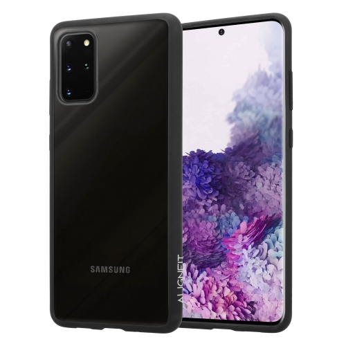 ALIGNFIT SYMMETRY FITTED HARD SHELL CASE FOR SAMSUNG GALAXY S20 PLUS WITH FREE TWS BLUETOOTH - CLEAR BLACK